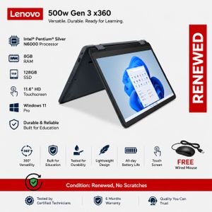Lenovo 500w Gen 3 x360