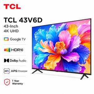TCL 43V6D 43" 4K UHD Smart Google TV